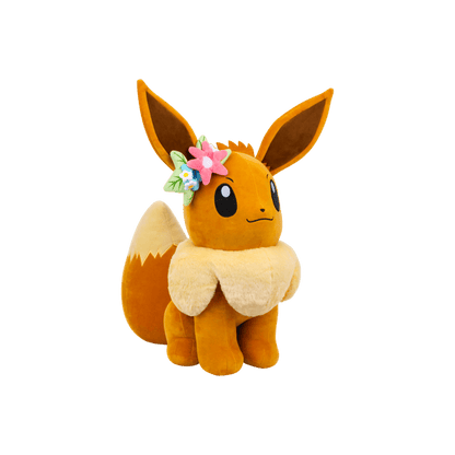 Pokemon 60cm Eevee with Flower Crown Plush