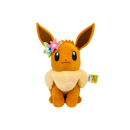 Pokemon 60cm Eevee with Flower Crown Plush