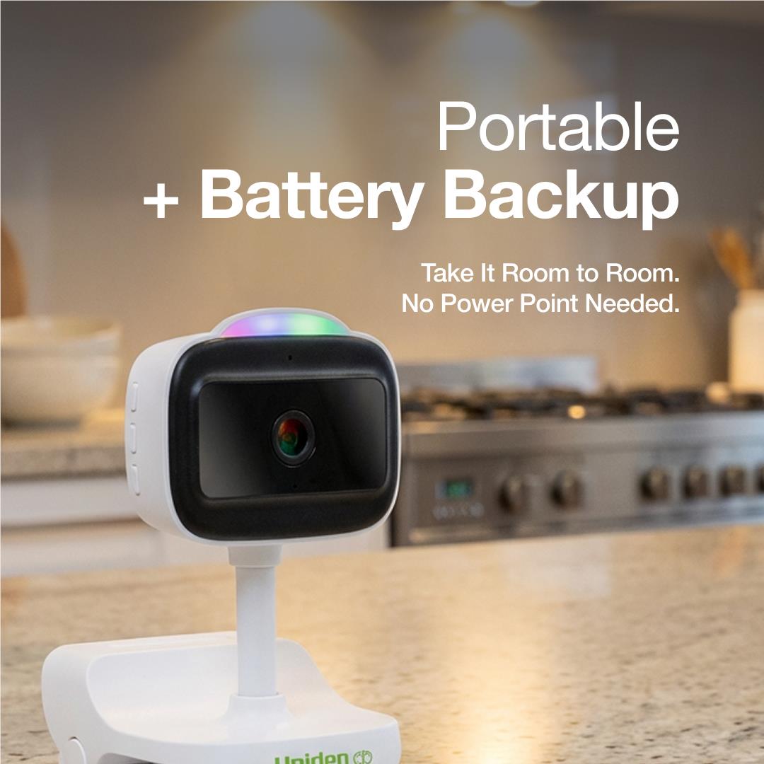 Uniden BW4501  4.3” FULL HD Baby Monitor and Clamp Camera