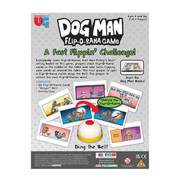 Dogman The Flip-O-Rama Game