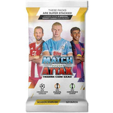 Topps UCC Match Attax 2025/2026 Edition Trading Card Game Booster Pack