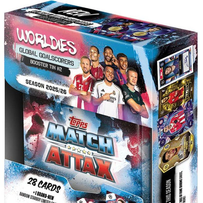 Topps UCC Match Attax 2025/2026 Edition Trading Card Game Mini Tin - Assorted