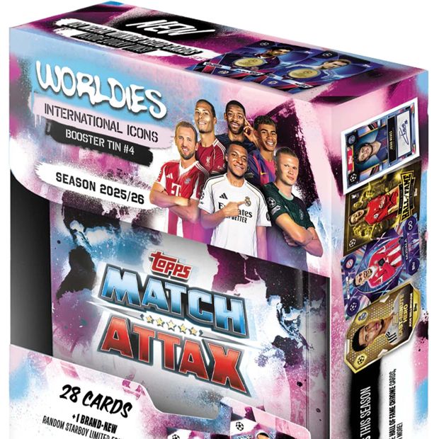 Topps UCC Match Attax 2025/2026 Edition Trading Card Game Mini Tin - Assorted