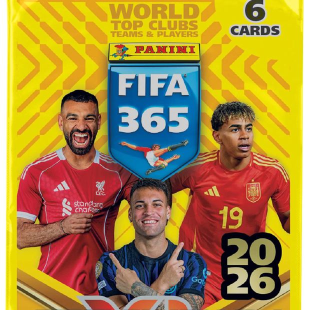 Panini FIFA 365 Adrenalyn Xl 2026 Soccer Trading Card Game Booster Pack - Assorted