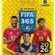 Panini FIFA 365 Adrenalyn Xl 2026 Soccer Trading Card Game Booster Pack - Assorted