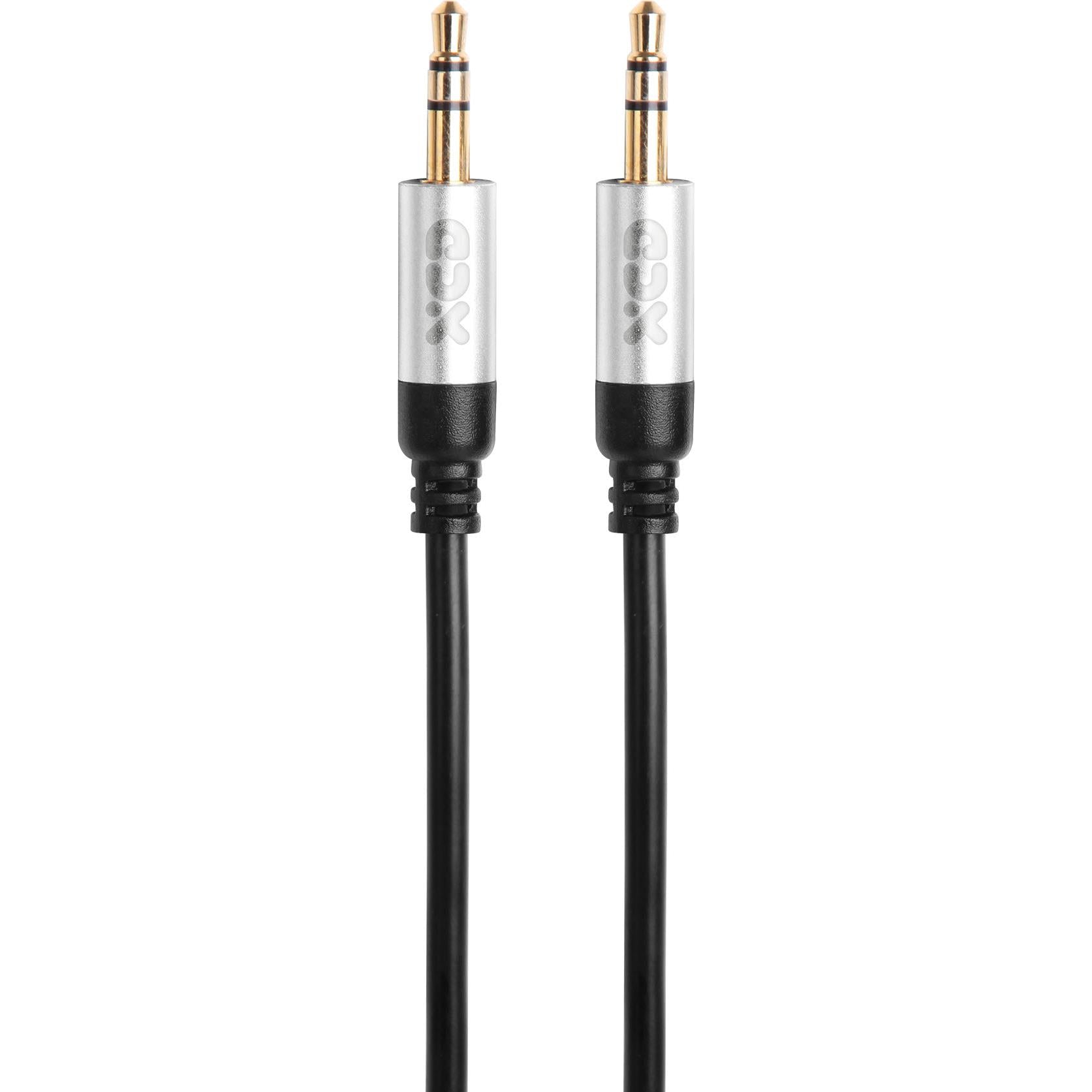 XCD Essentials Slim Head Stereo 3.5mm Audio Cable 1.5m V2