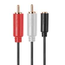 XCD Essentials 2m 3.5mm to 2 RCA Audio Cable V2