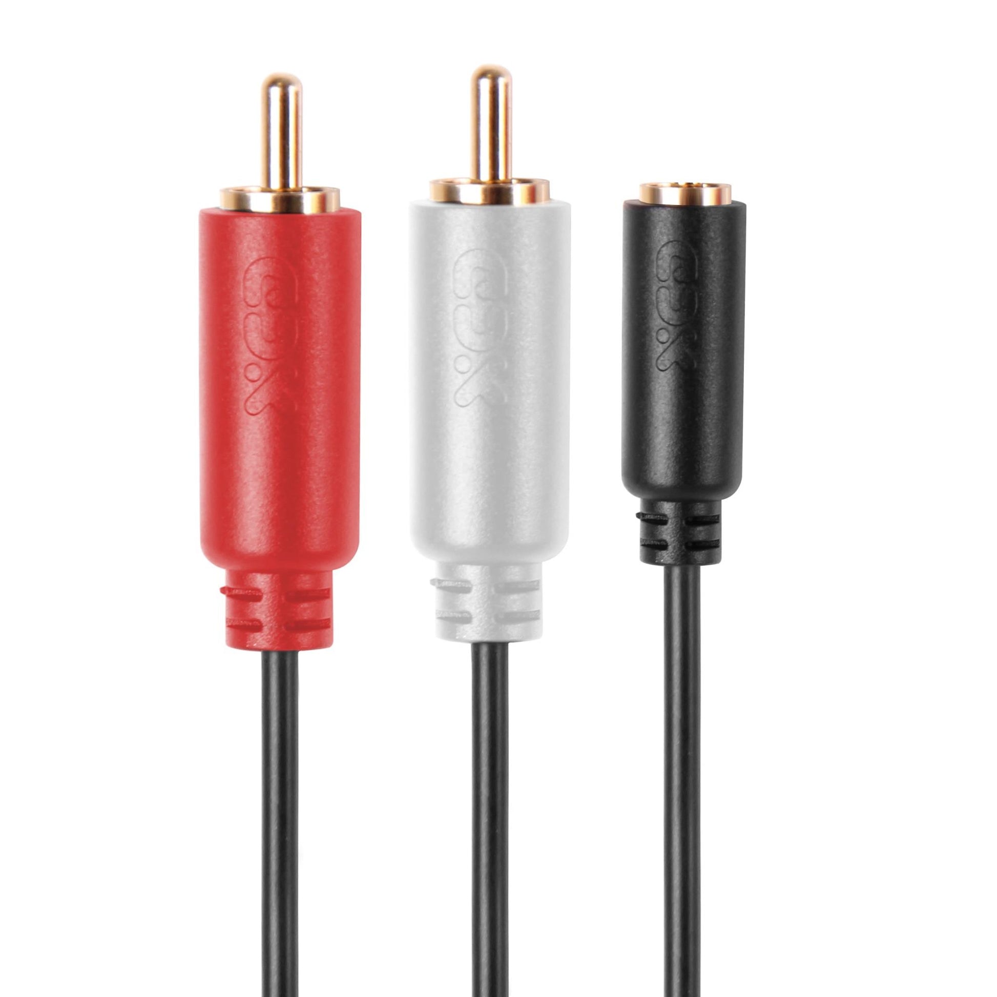XCD Essentials 2m 3.5mm to 2 RCA Audio Cable V2