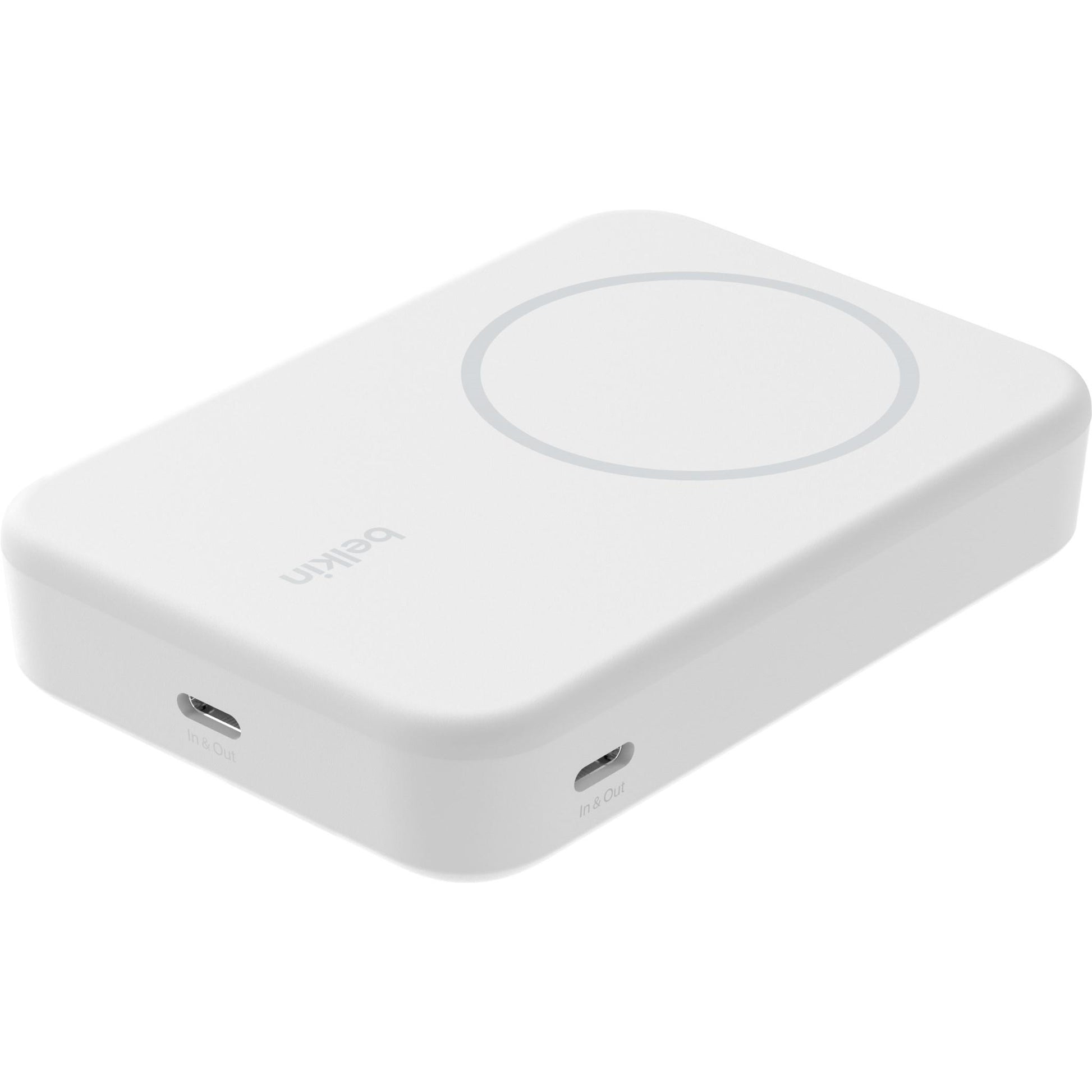 Belkin BoostCharge Pro Magnetic 10K Qi2 15W Power Bank (White)