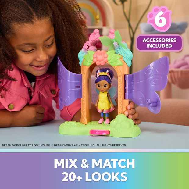 Dollhouse Playset with Figure and Accessories