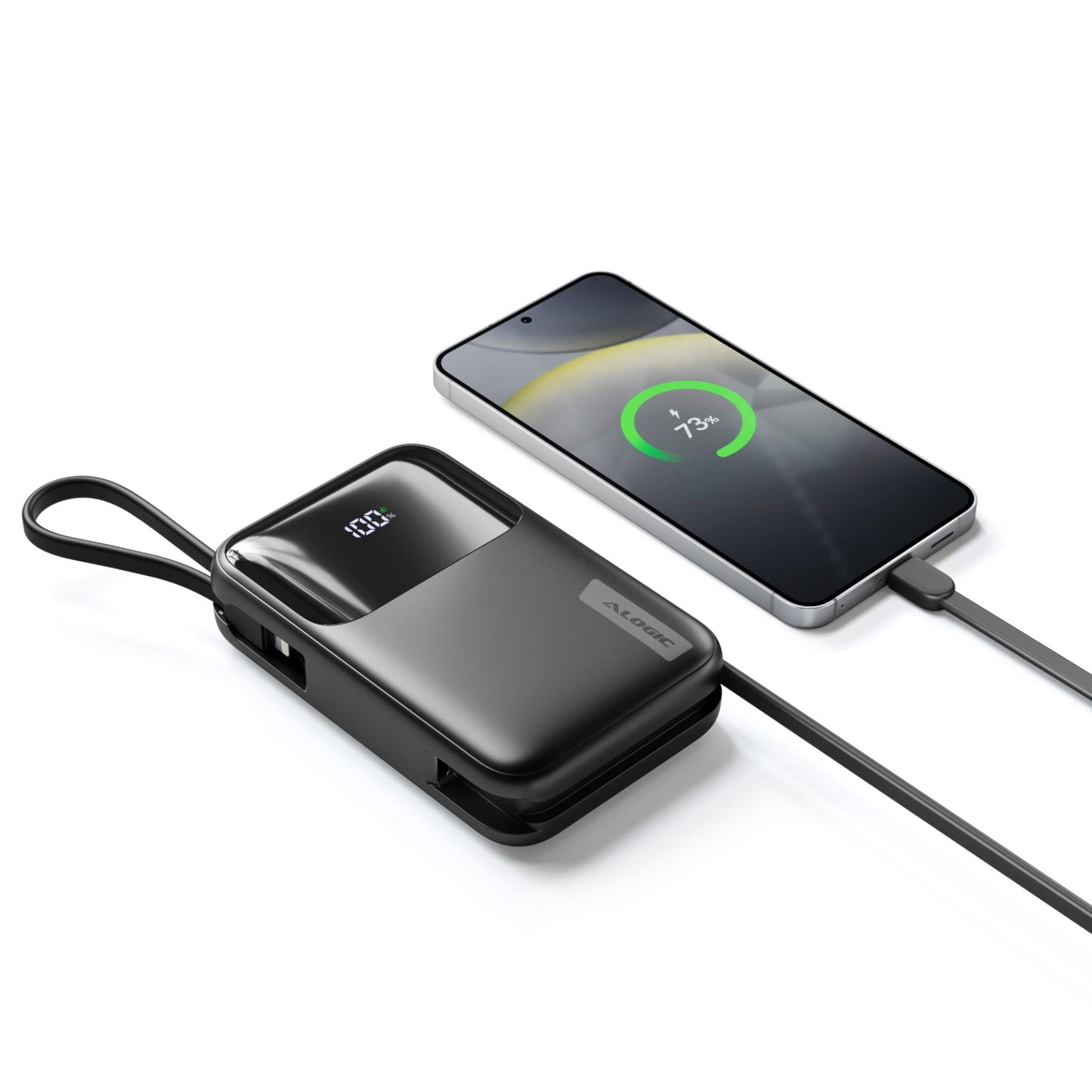 ALOGIC 20K 30W Tandem Powerbank with USB-C & Lighting (Black)