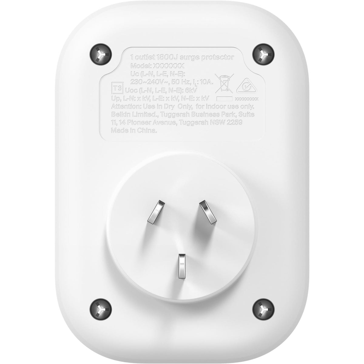 Belkin Connect 1-Outlet Surge Protector