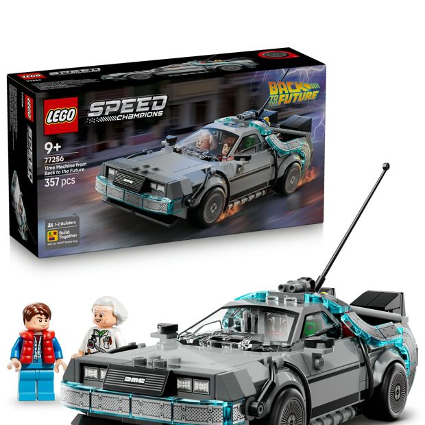 LEGO® Speed Champions Time Machine from Back to the Future 77256