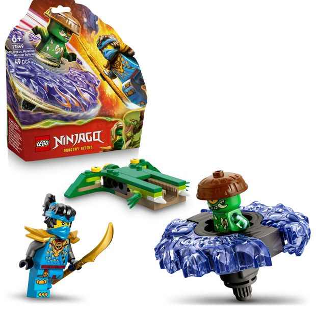 LEGO® NINJAGO® Nya vs. Mutation Monster Spinner 71849