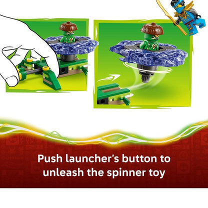 LEGO® NINJAGO® Nya vs. Mutation Monster Spinner 71849