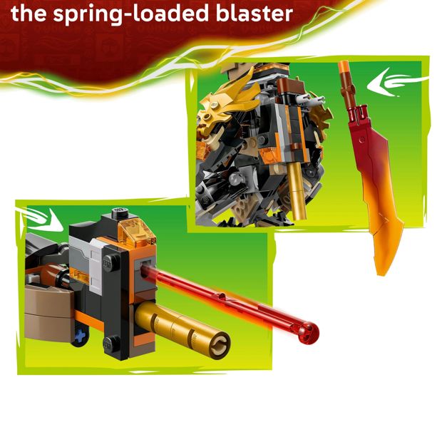 LEGO® NINJAGO® Cole's Mission Mech & Dragon Zane 71854