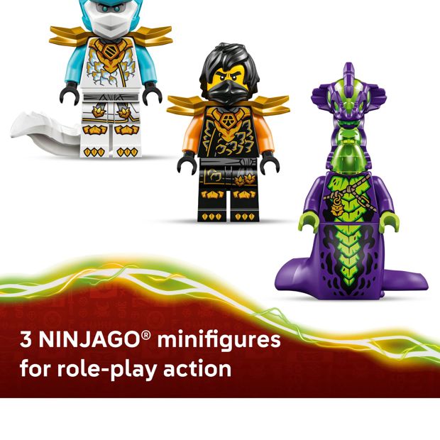 LEGO® NINJAGO® Cole's Mission Mech & Dragon Zane 71854