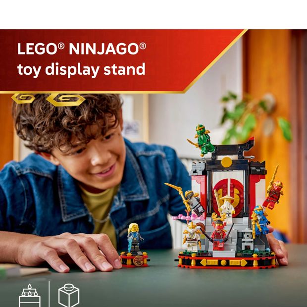 LEGO® NINJAGO® Ninja Character Display 15th Anniversary 71866