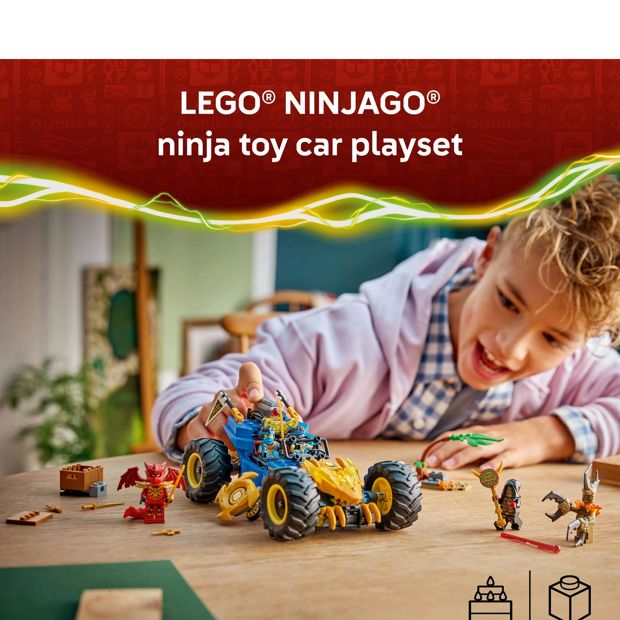 LEGO® NINJAGO® Jay's Transforming Car 71856