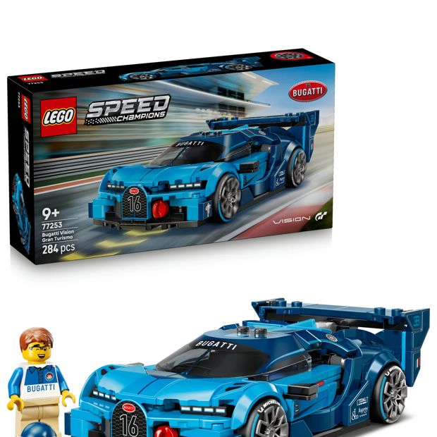 LEGO® Speed Champions Bugatti Vision GT Hyper Sports Car 77253