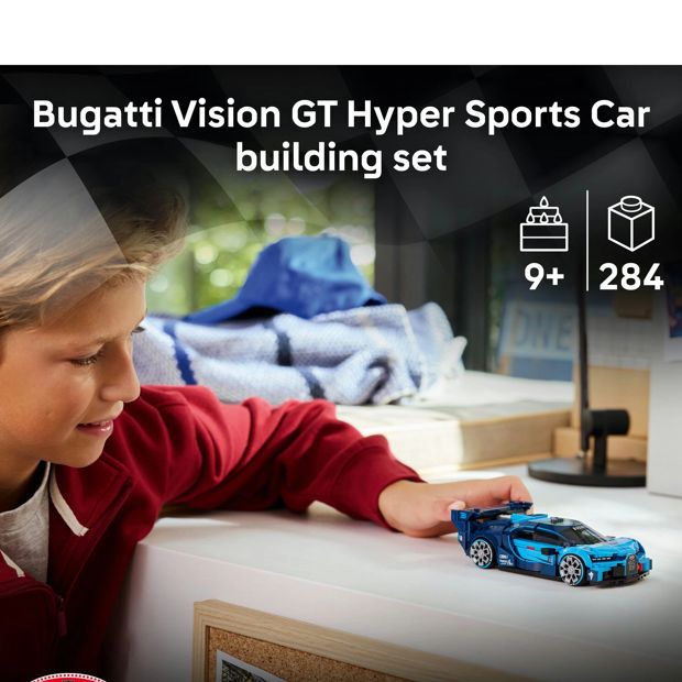 LEGO® Speed Champions Bugatti Vision GT Hyper Sports Car 77253