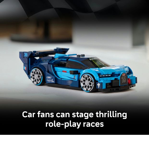 LEGO® Speed Champions Bugatti Vision GT Hyper Sports Car 77253