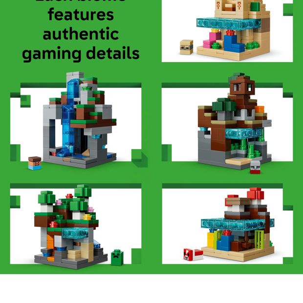 LEGO® Minecraft Mini Biomes 21589