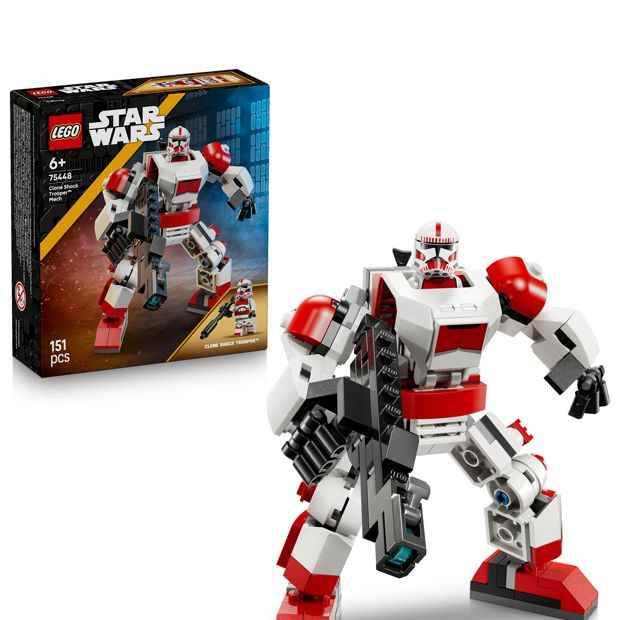 Buildable Mech Figure with Blaster Rifle