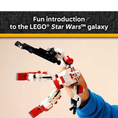 Buildable Mech Figure with Blaster Rifle