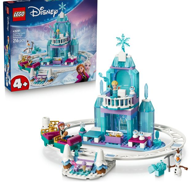 LEGO® Disney Princess Elsa's Ice Castle & Snow Ride Adventure 43281