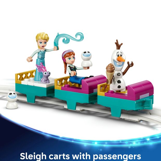 LEGO® Disney Princess Elsa's Ice Castle & Snow Ride Adventure 43281
