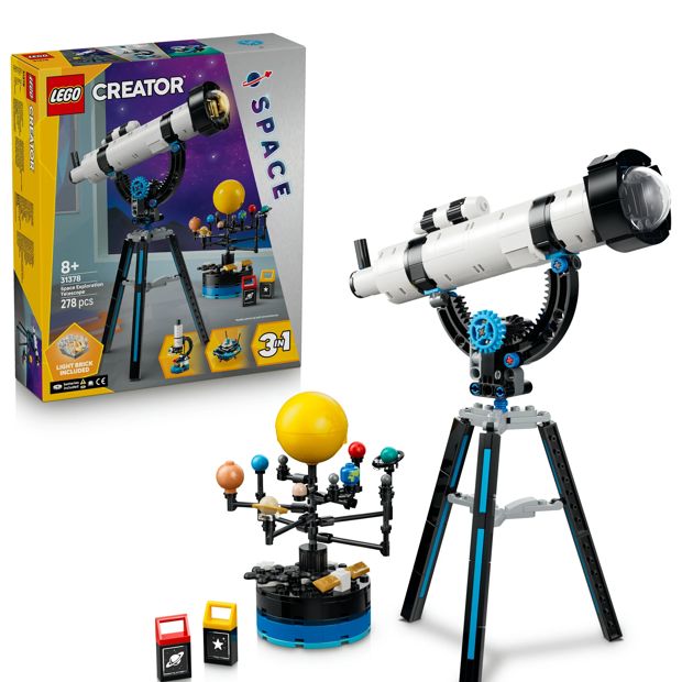 LEGO® Creator 3 in 1 Space Exploration Telescope 31378