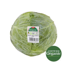 COLES ORGANIC CABBAGE:WHOLE:.:1 EACH