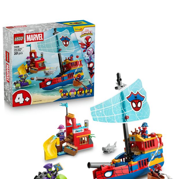 LEGO® Spidey Team Spidey Pirate Ship 11208