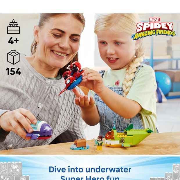 Underwater Adventure Vehicles Building Set