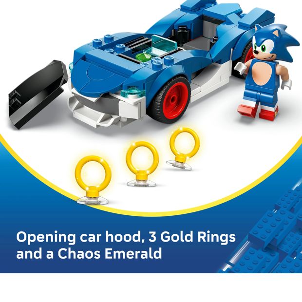 LEGO® Sonic the Hedgehog Sonic: Speedster Lightning 77117