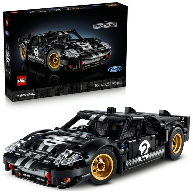 LEGO® Technic 1966 Ford GT40 MKII Race Car 42223