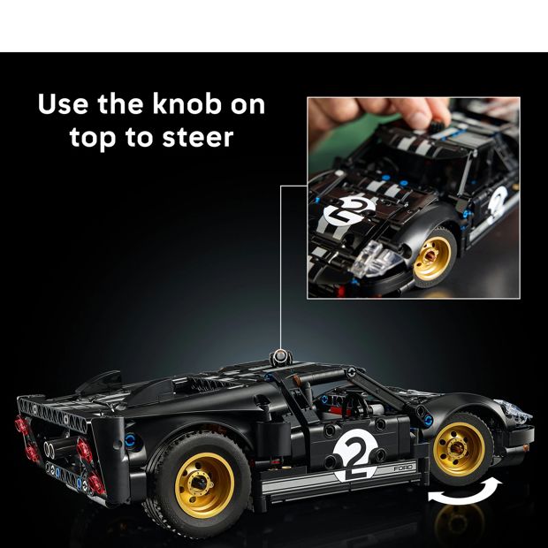 LEGO® Technic 1966 Ford GT40 MKII Race Car 42223