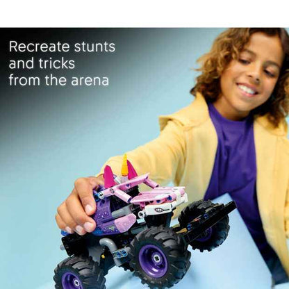 Pull-Back Monster Truck Toy Building Kit