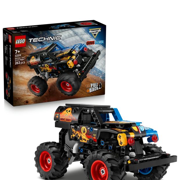 LEGO® Technic Monster Jam™ Grave Digger™ Fire and Ice 42219