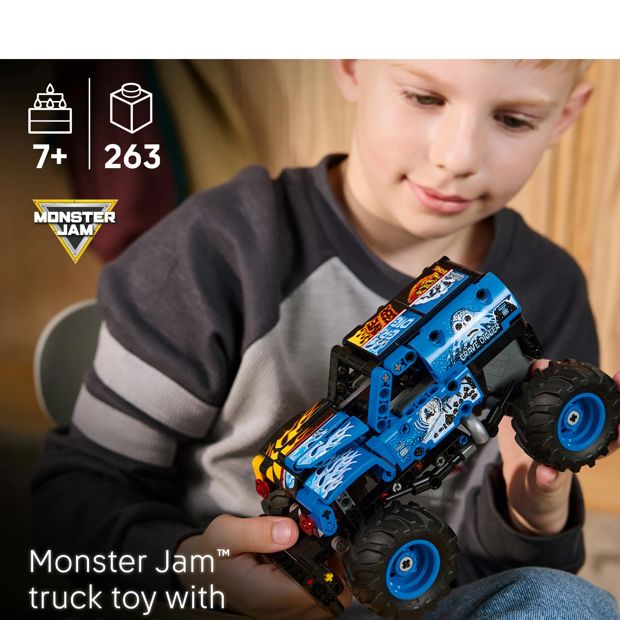 LEGO® Technic Monster Jam™ Grave Digger™ Fire and Ice 42219
