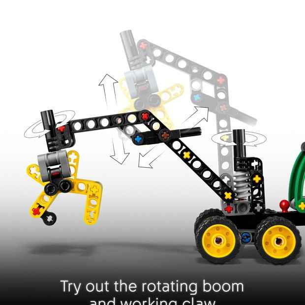 LEGO® Technic John Deere 1470H Wheeled Harvester 42218