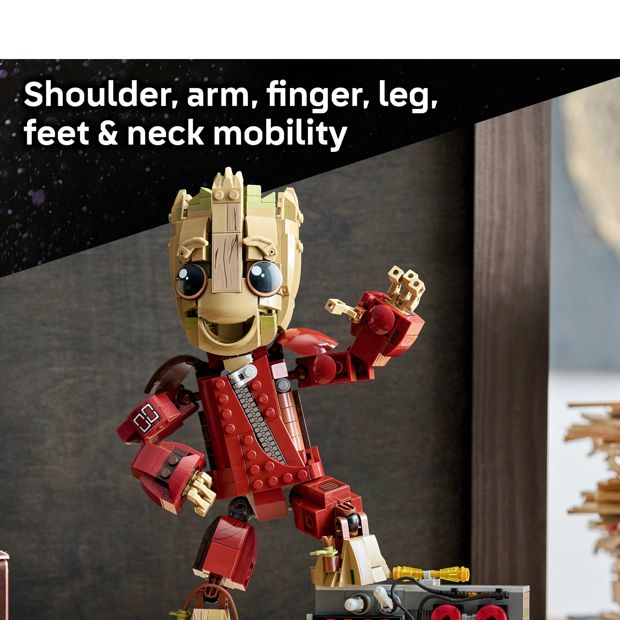 LEGO® Super Heroes Marvel Ravager Jumpsuit Groot 76341