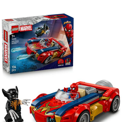 LEGO® Super Heroes Marvel Spider-Man Car vs. Venomized Wolverine 76336