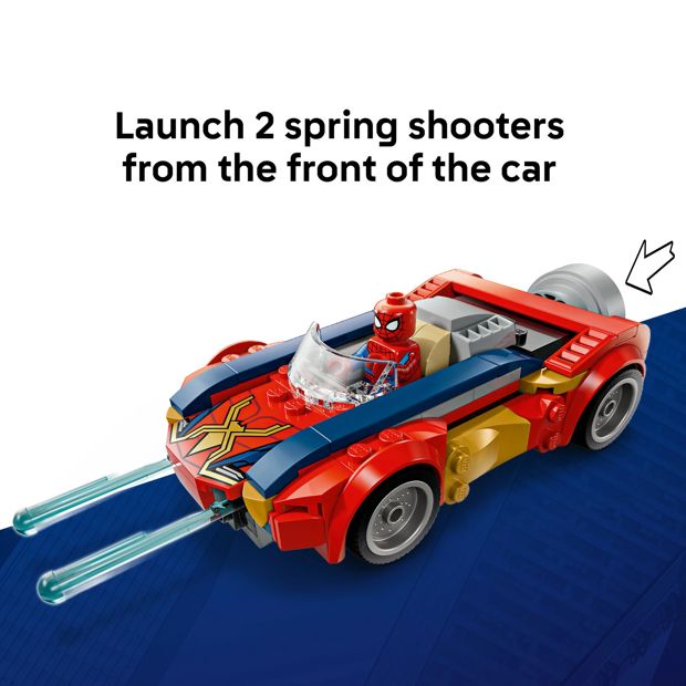 LEGO® Super Heroes Marvel Spider-Man Car vs. Venomized Wolverine 76336