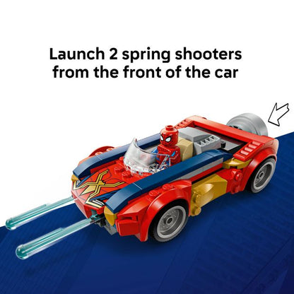 LEGO® Super Heroes Marvel Spider-Man Car vs. Venomized Wolverine 76336