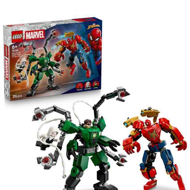 Spider Robot Battle Set with Figures