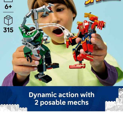 Spider Robot Battle Set with Figures