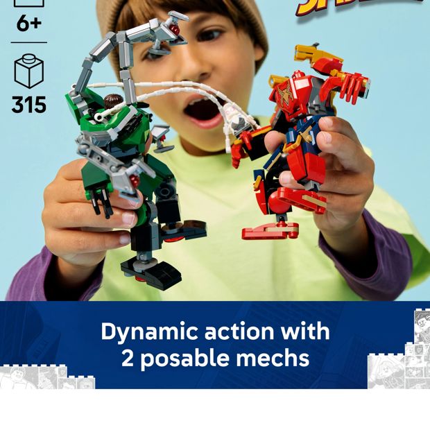 LEGO® Super Heroes Marvel Mech Battle: Spider-Man vs. Doc Ock 76338