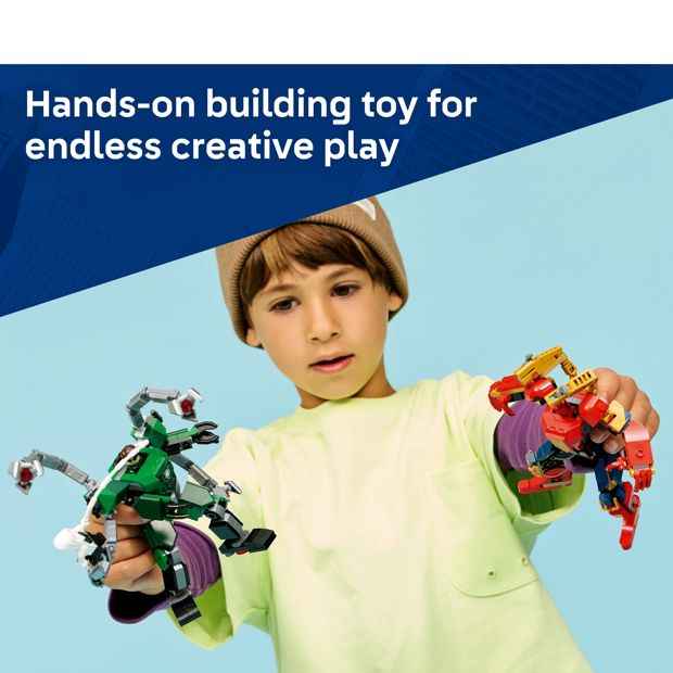 Spider Robot Battle Set with Figures